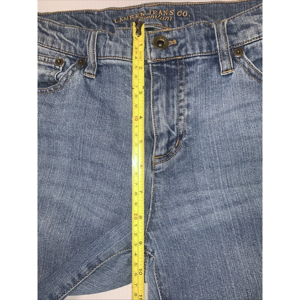 Ralph‎ Lauren Jeans Co Premium Jeans Womens 4 Classic Straight Light Wash